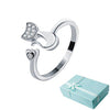 Image of Cute Animal Cat Ring for Women/Girls