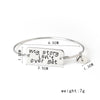 Image of SEMICOLON BANGLE