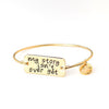 Image of SEMICOLON BANGLE