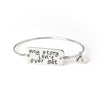 Image of SEMICOLON BANGLE