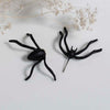 Image of 1 PC Punk Black Spider Earrings