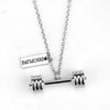 Image of FITNESS/BODYBUILDING PENDANT MEN WOMEN SPORT KETTLEBELL BARBELL DUMBBELL