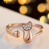 Image of Cute Animal Cat Ring for Women/Girls