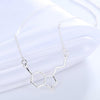 Image of CHEMISTRY MOLECULE PENDANT