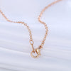 Image of Necklace Lucky Number 8 Pendan