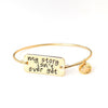 Image of SEMICOLON BANGLE