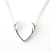 Image of Deer Antler Pendant Necklace