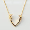 Image of Deer Antler Pendant Necklace