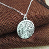 Image of Rosa Vila Find Your Road Necklace - Road Trip Inspirational