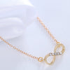 Image of Necklace Lucky Number 8 Pendan