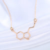 Image of CHEMISTRY MOLECULE PENDANT