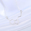 Image of CHEMISTRY MOLECULE PENDANT