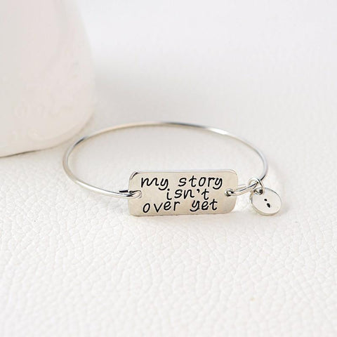 SEMICOLON BANGLE